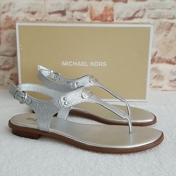 michael kors glitter sandals